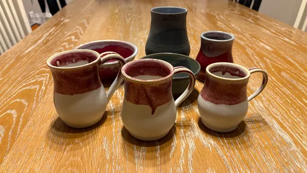 The finished set